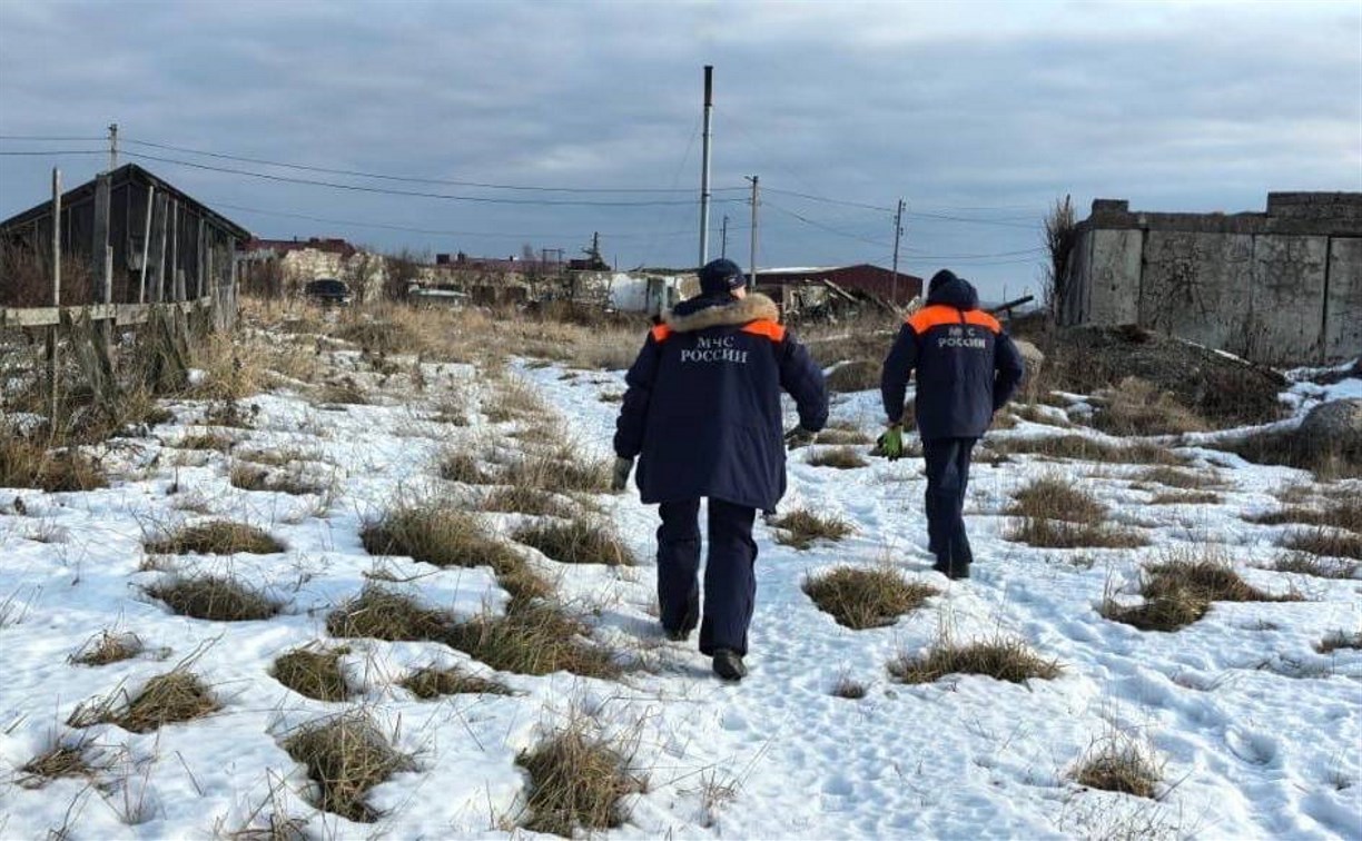 Спасателей МЧС России привлекли к поискам пропавшего мальчика в Томаринском районе 