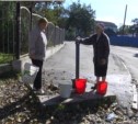Месяц без воды живут жители нескольких улиц южно-сахалинской Владимировки