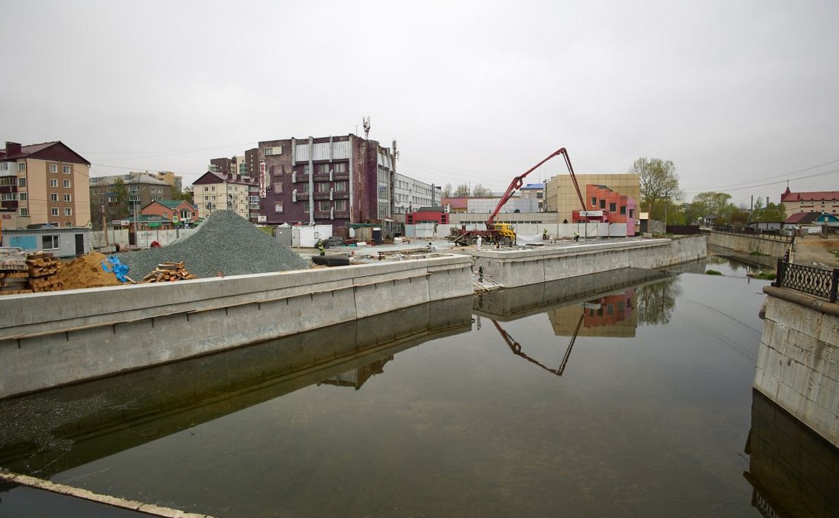 Все идёт по плану: первый этап реконструкции набережной Рогатки закончат к июлю
