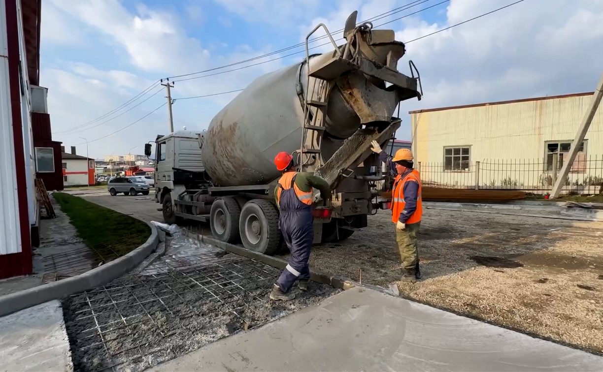 В Южно-Курильске завершается капремонт нескольких дворов