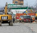 В Южно-Сахалинске набирает темпы капитальный ремонт улицы Бумажной