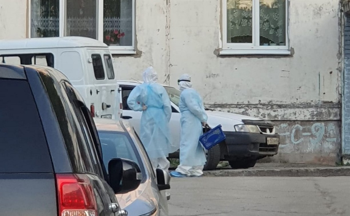 COVID-19 нашли у жительницы одного из домов на улице Есенина в Южно-Сахалинске 