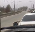 Пробка в Новоалександровске "растянулась" на несколько километров 