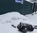 Южно-сахалинские водители не бросили в беде мужчину, упавшего ничком в снег