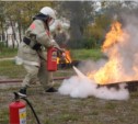 Юные пожарные из 30-й школы стали лучшими на первенстве Южно-Сахалинска (ФОТО)