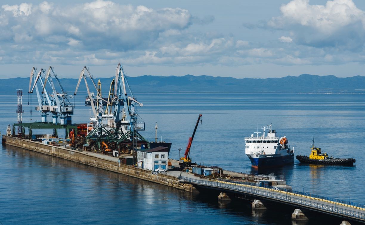 Главгосэкспертиза одобрила проект первой очереди реконструкции морского порта Корсакова