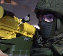 Добровольцы на Сахалине осваивают 120-мм миномёты "Сани" 