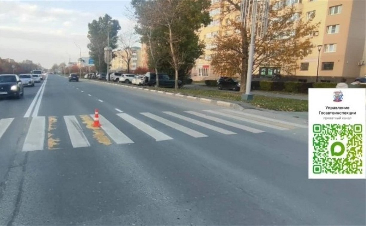 В Южно-Сахалинске женщина-пешеход попала под колеса Nissan Murano на "зебре"