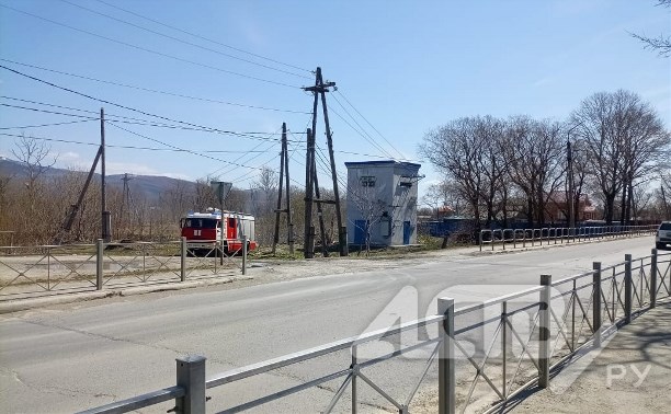 В Новоалександровске загорелась подстанция