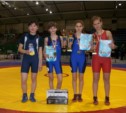 Сахалинцы завоевали 14 медалей на Фестивале спортивной борьбы в Хабаровске