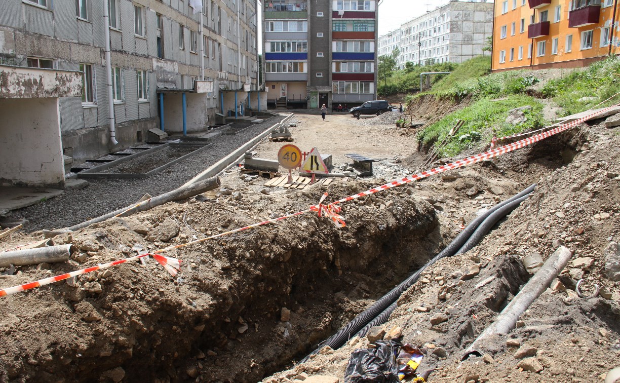 В Корсакове до конца года отремонтируют 14 дворов
