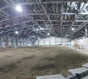 В Макарове достраивают спорткомплекс с ледовой ареной
