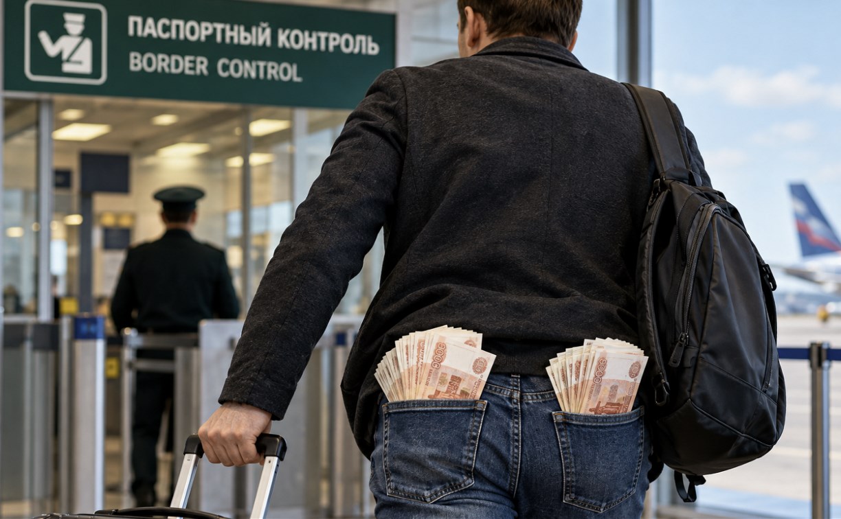 Россиянам ограничили вывоз наличных рублей за границу