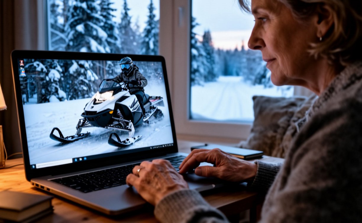 Сахалинка отдала 450 тысяч рублей за снегоход, которого нет