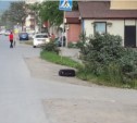 В сумке лежащей на перекрестке улиц Поповича - Дзержинского житель Южно-Сахалинска заподозрил бомбу