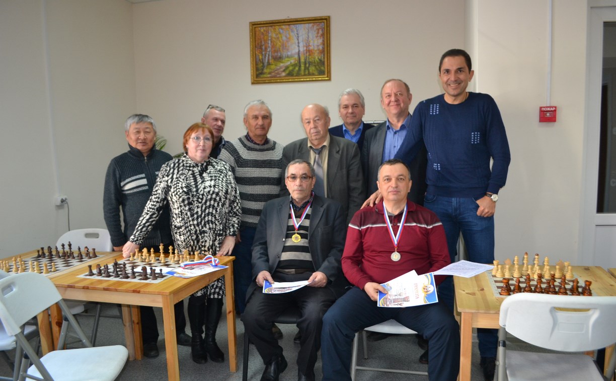 В областном центре прошел чемпионат по шахматам среди ветеранов