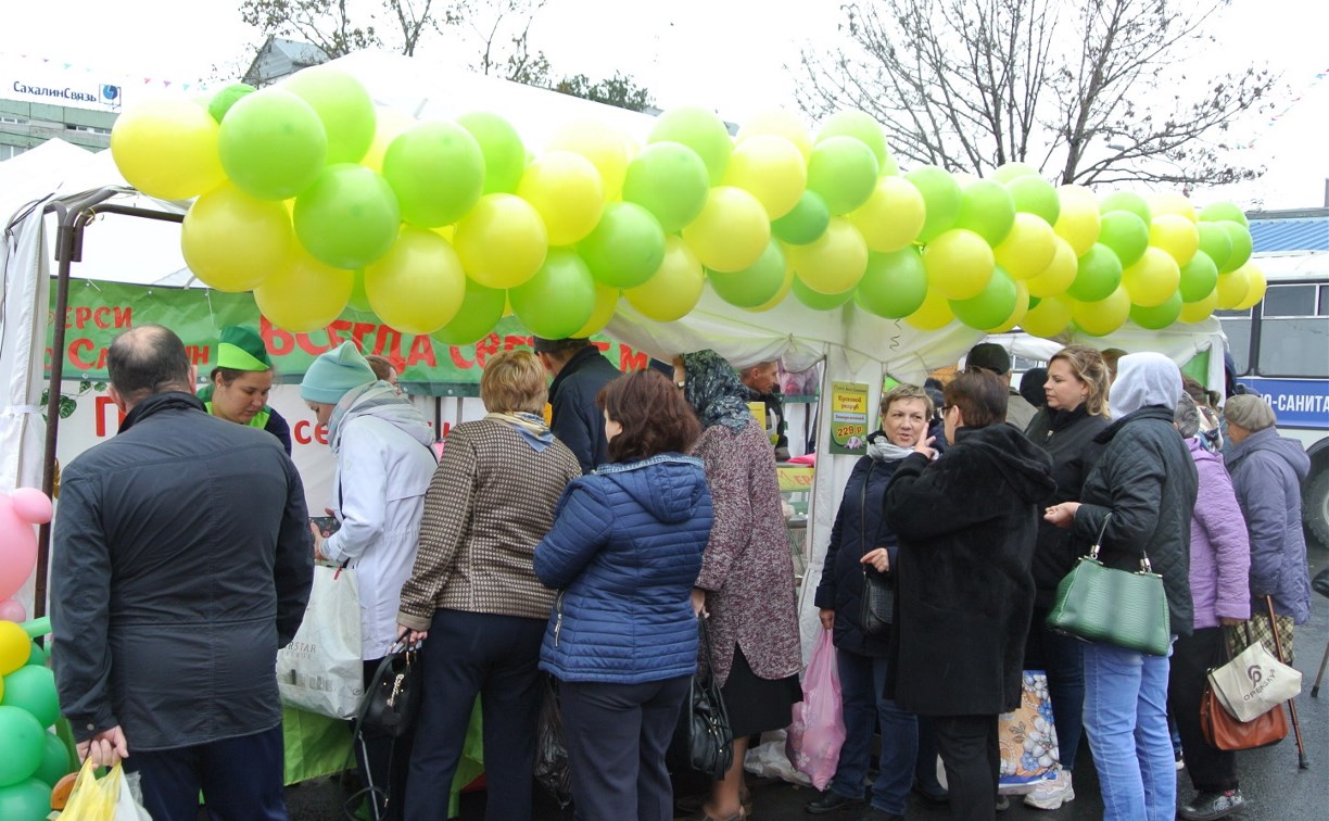 «Мерси Агро Сахалин» представила свою продукцию на областной сельскохозяйственной ярмарке 