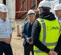 Мэр Южно-Сахалинска поручил завершить все наружные работы на стройке новой школы № 4 к зиме