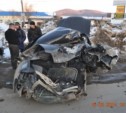 Три автомобиля столкнулись в Южно-Сахалинске на улице Железнодорожной (ФОТО, ВИДЕО)