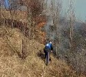 "Сопка загорелась за считанные секунды": появились подробности пожара в Холмском районе
