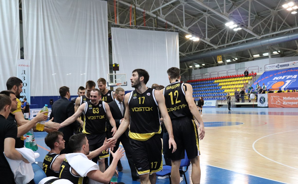 Баскетболисты из Южно-Сахалинска одолели команду «Университет-Югра»
