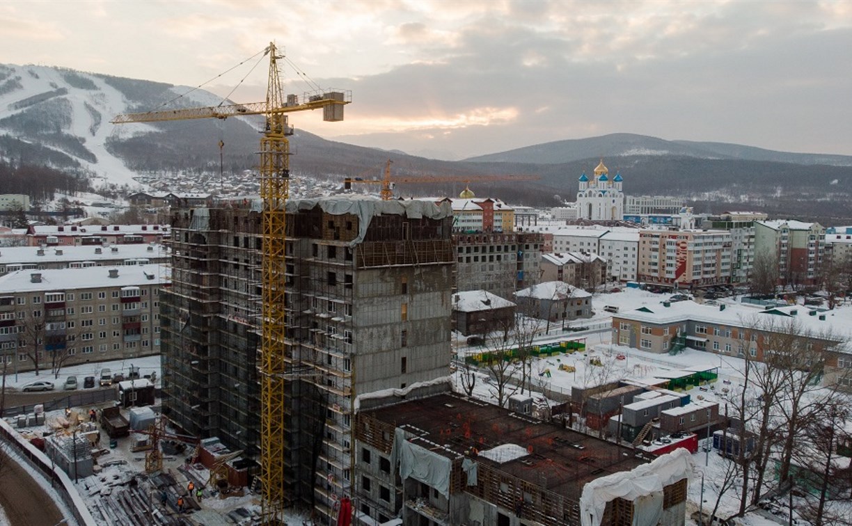 В 2020 году в Южно-Сахалинске возведут на 20% больше жилья, чем в прошлом году