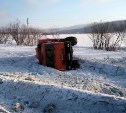 Три автомобиля угодили в кювет в районе Березняков