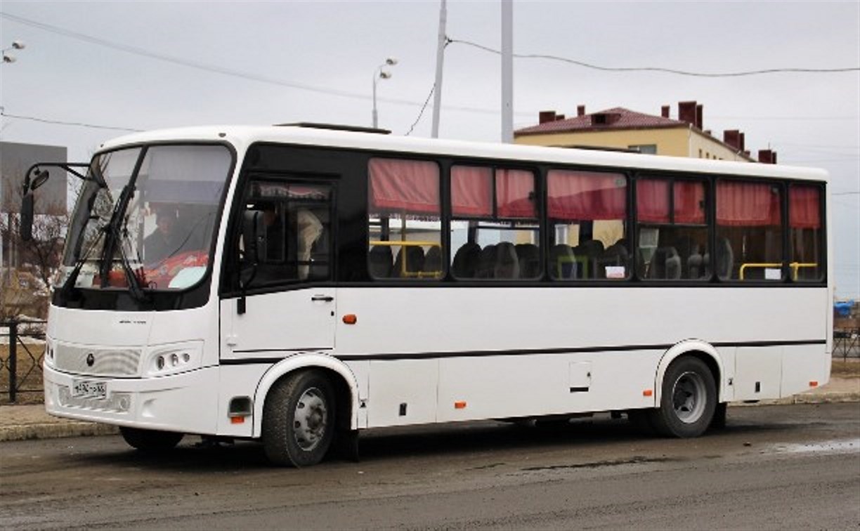 В Долинске запускают внутригородской автобусный маршрут