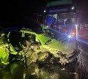 Вылетел на встречную: двое водителей пострадали в жутком ДТП в Анивском районе