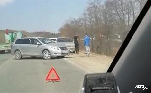 Супружеская пара получила травмы при ДТП в Анивском районе