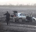 Водитель "Мицубиси" врезался в "Тойоту" и скрылся с места ДТП в Южно-Сахалинске