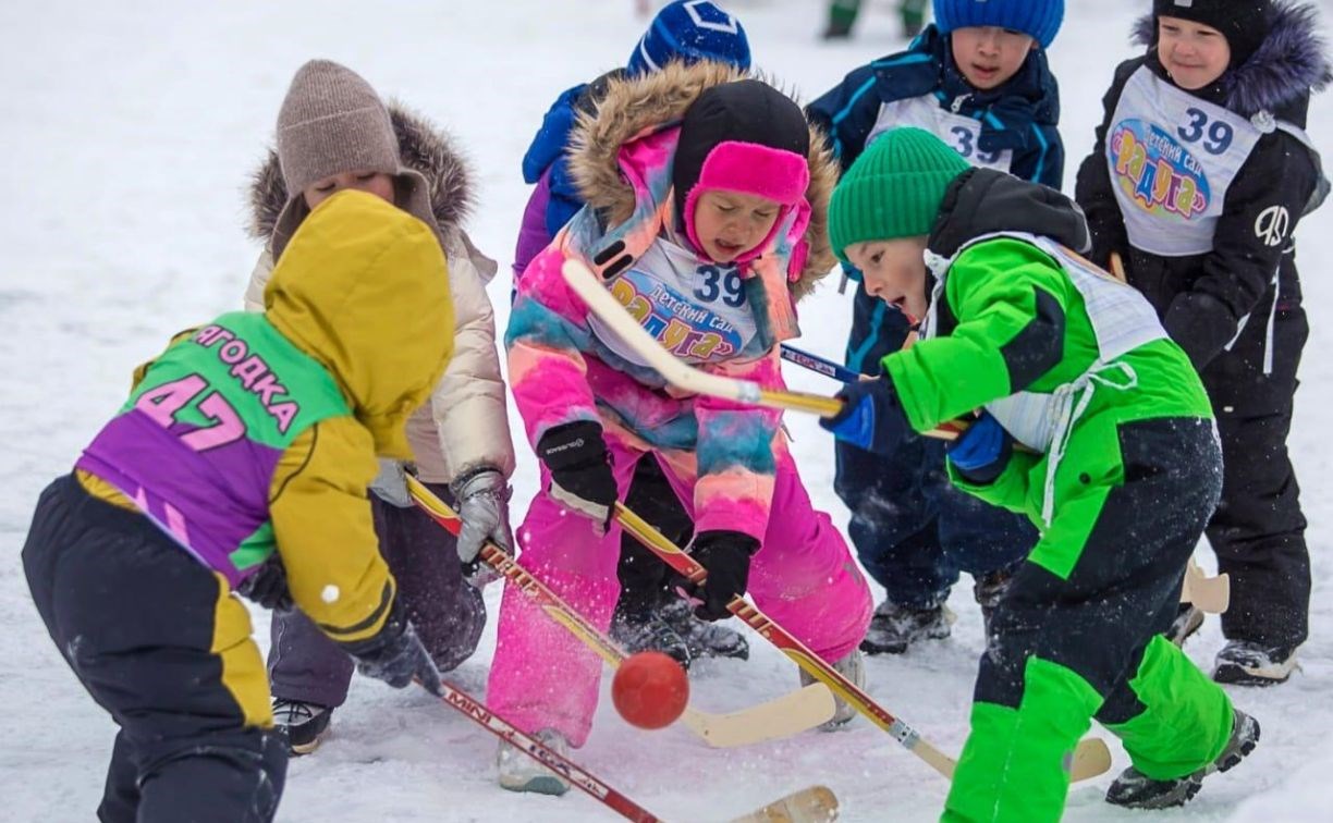 "Солнышко" в четвертый раз подряд стало лучшей семейной хоккейной командой Южно-Сахалинска
