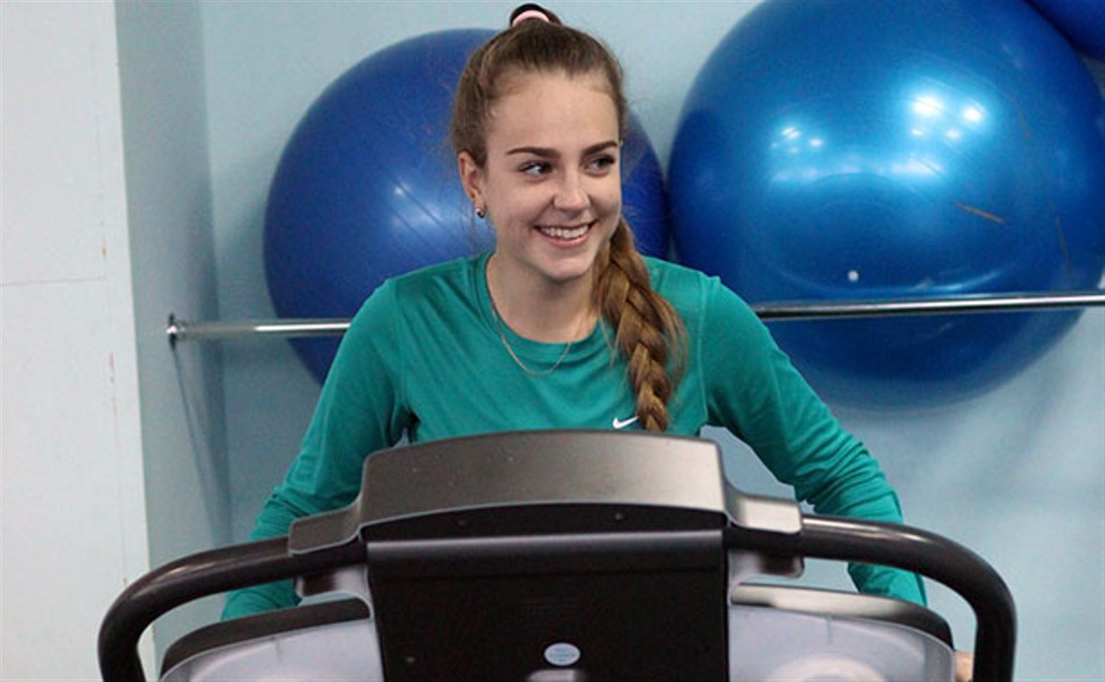 В волейбольном центре «Сахалин» прошла «Фитнес-зарядка»