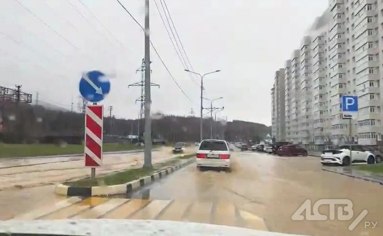 Против потопа: ливневый коллектор хотят построить на склоне горы Большевик в Южно-Сахалинске