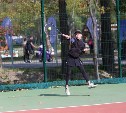 Новые теннисные корты освоили спортсмены Южно-Сахалинска