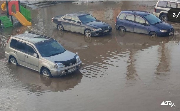 "Утки плавают по грядкам": дворы, дороги, дачные участки оказались в воде в Невельском районе