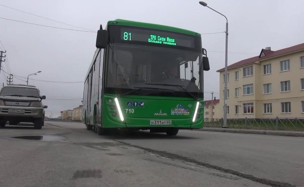 Первые 20 новых автобусов выпустили на улицы Южно-Сахалинска