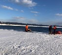 С оторванного льда в Корсаковском районе эвакуировали 49 сахалинцев
