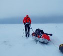 Двое сахалинцев пройдут на лыжах около 600 км из Хабаровского края на Сахалин