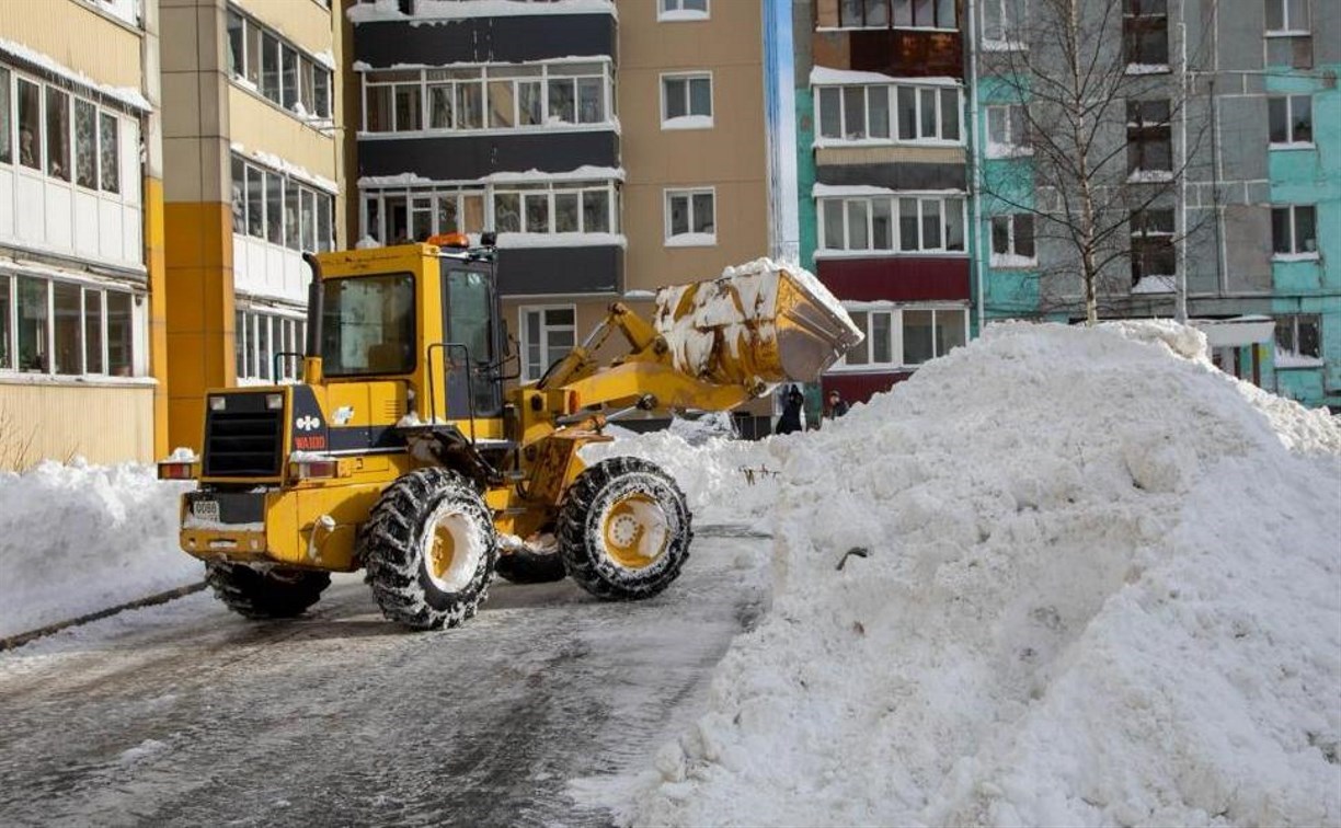 Какие улицы будут расчищать от снега в Южно-Сахалинске 22 февраля: адреса