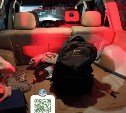 Рюкзак с наркотиками нашли сахалинские инспекторы ДПС в остановленной ночью машине