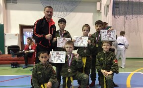 Медали турнира по армейскому рукопашному бою завоевали юные сахалинцы