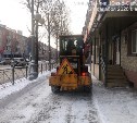 Спецтехника чистила снег в Южно-Сахалинске с нарушениями