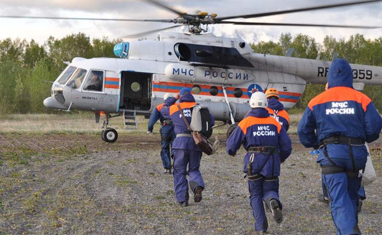 На поиски пропавших в районе Вайды мужчин отправили вертолет