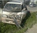 Три автомобиля столкнулись в Южно-Сахалинске (ФОТО)