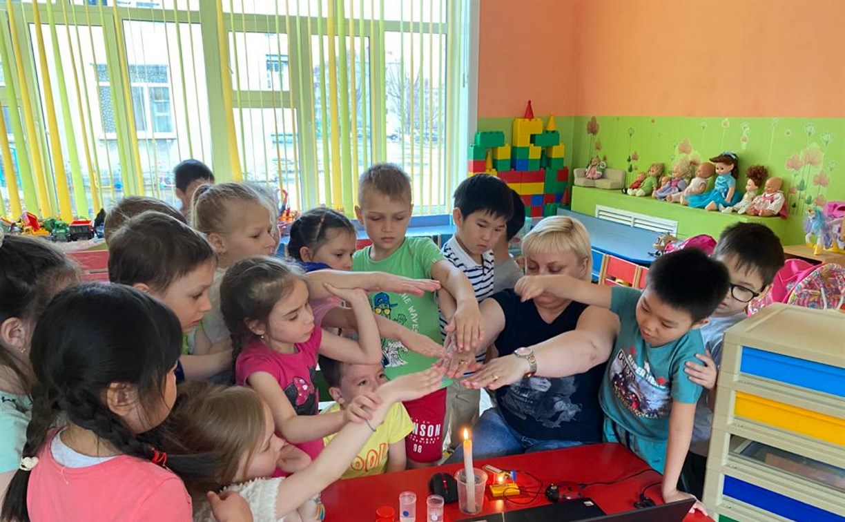 Дошколята в Южно-Сахалинске изучают физику с детского сада