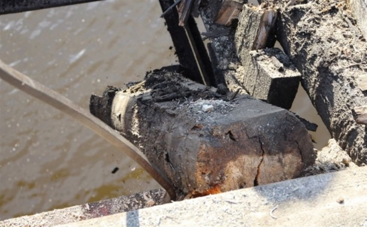 Неприятный сюрприз обнаружили строители при ремонте моста в Красногорске