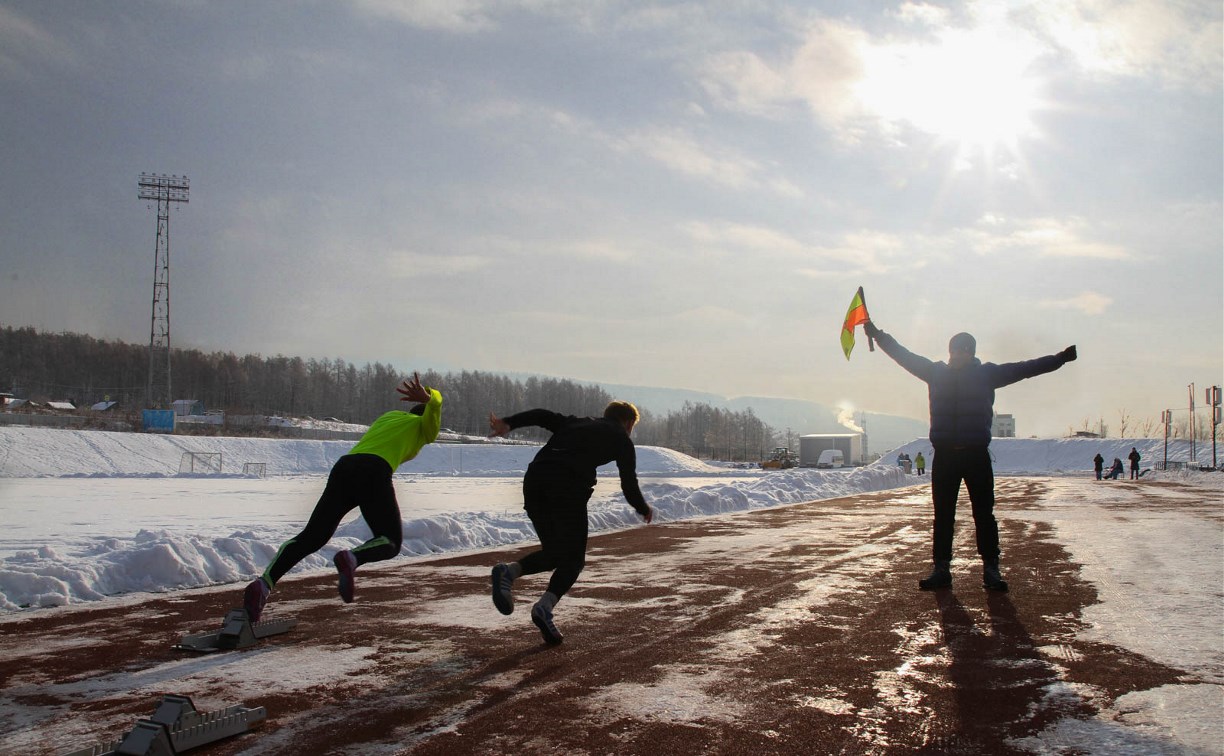 Зимний сезон соревнований открыли сахалинские легкоатлеты