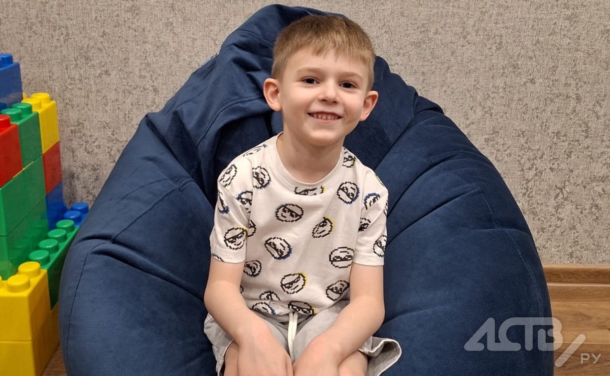 На Сахалине закрыт сбор средств на лечение шестилетнего Лёни Захаренко