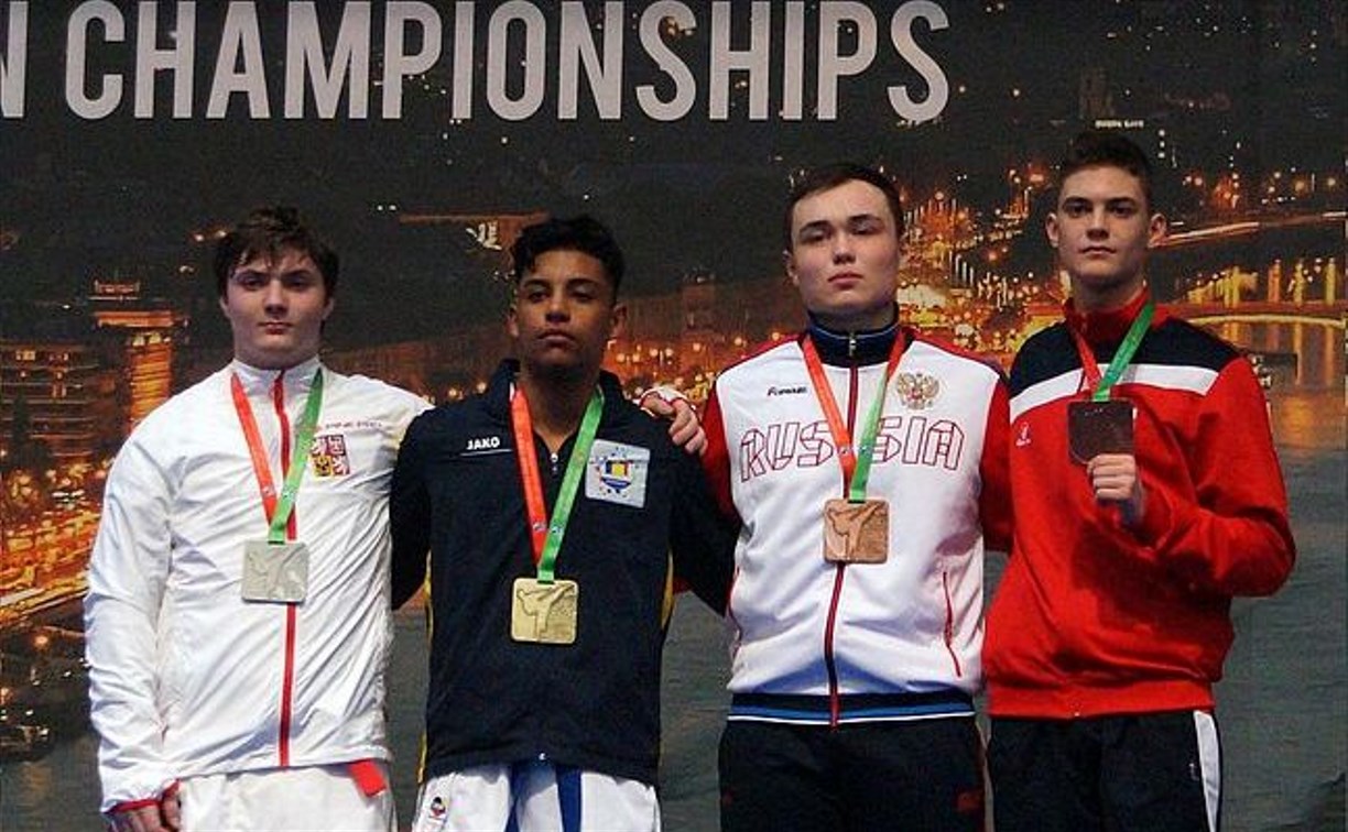Сахалинские спортсмены завоевали четыре бронзы на первенстве Европы по каратэ WKF